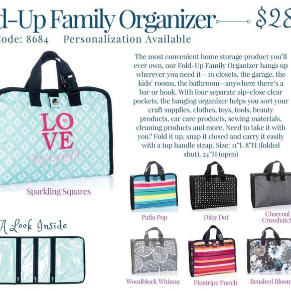 Thirty-One Fold-Up Organizer - Picture 2 of 2